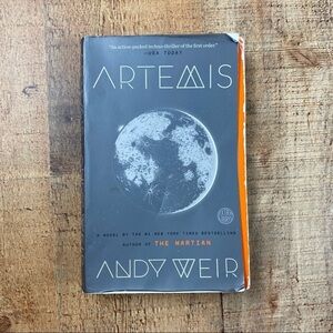 Artemis by Andy Weir Paperback Book Sci Fi Fantasy Space Moon